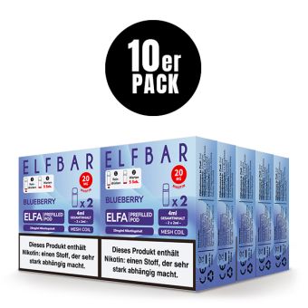 ELFBAR ELFA Pod Blueberry 10er Bundle 