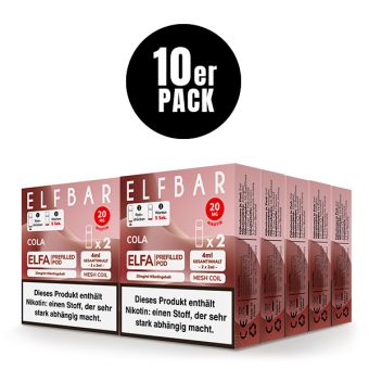 ELFBAR ELFA Pod Cola 10er Bundle 