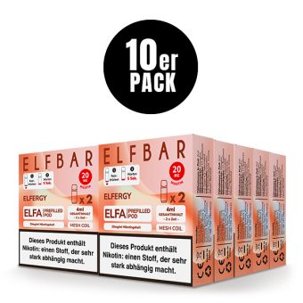 ELFBAR ELFA Pod Elfergy 10er Bundle 