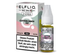 ELFBAR ELFLIQ Liquid 20mg/ml 10ml Cotton Candy Ice 