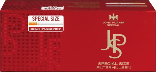 JPS Red Special Size Filter Hülsen 