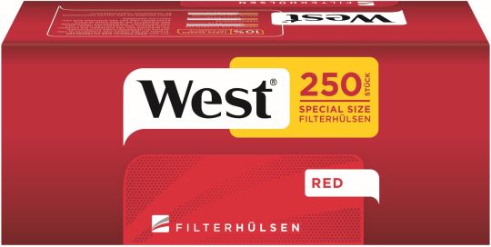 West Special extra Hülsen Red 