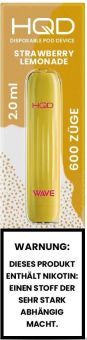 HQD Wave / Surv 600 Strawberry Lemonade 