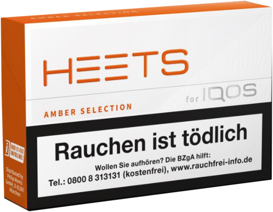 IQOS Heets aus Tschechien Online Bestellen - Amber Selection Stange